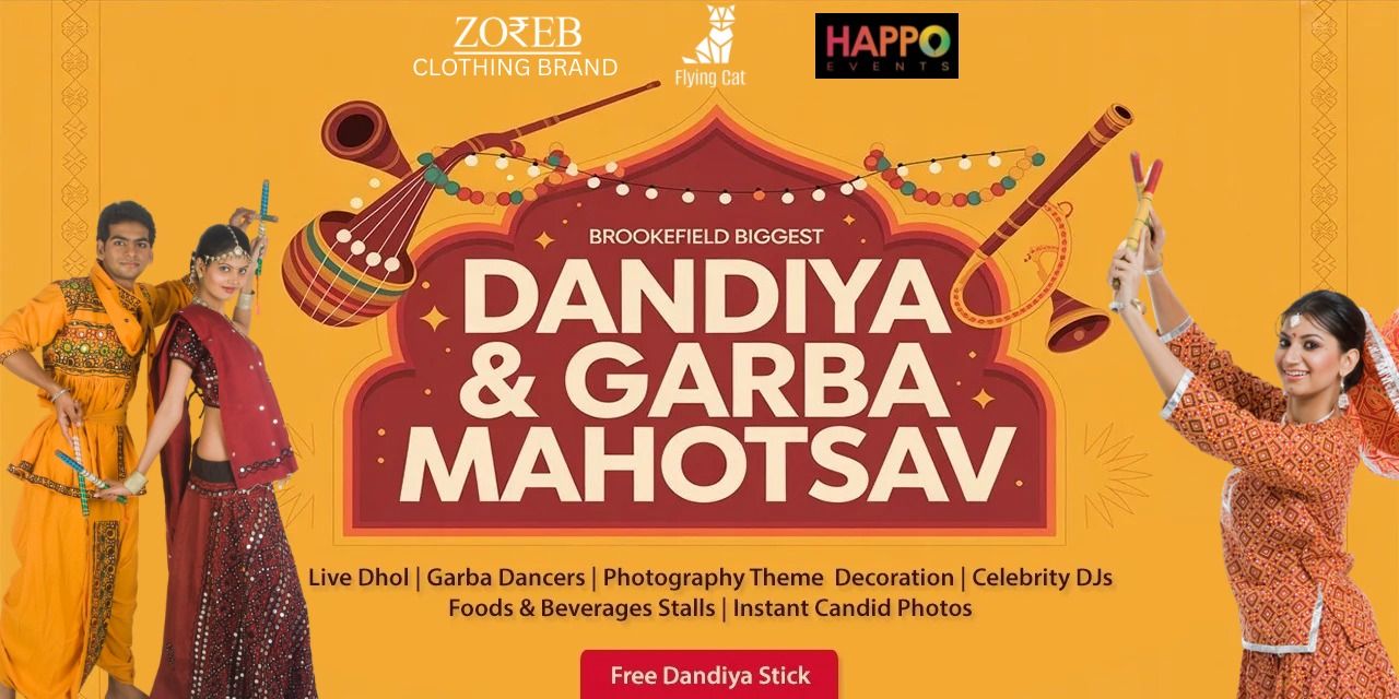 Brookefield Navratri Dandiya & Garba Mahotsav 2025
